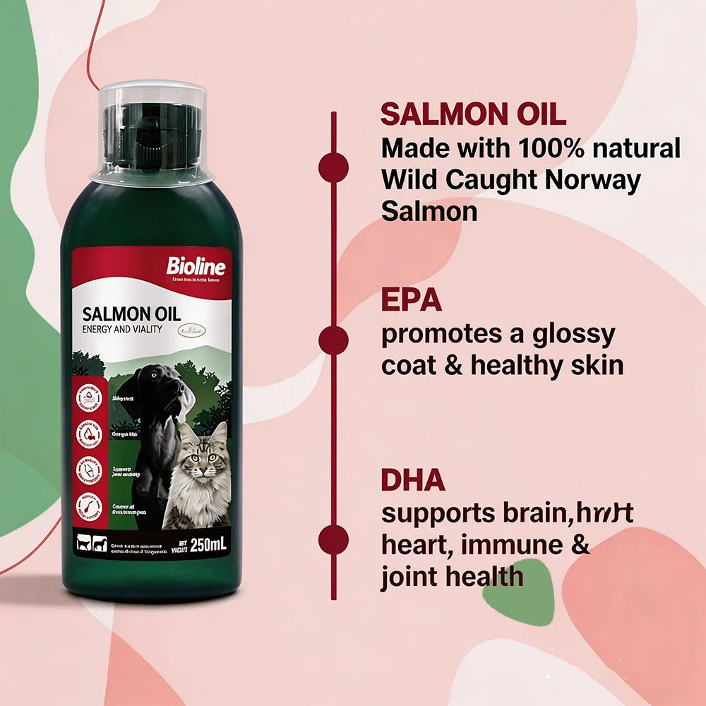 "Zum Pets Salmon Oil – Omega-3 Fish Oil for Dogs & Cats"