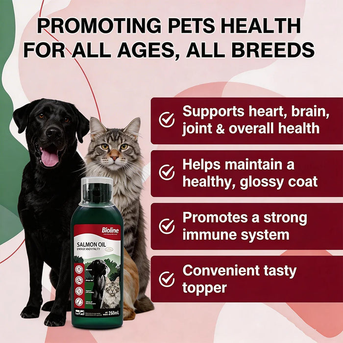 "Zum Pets Salmon Oil – Omega-3 Fish Oil for Dogs & Cats"