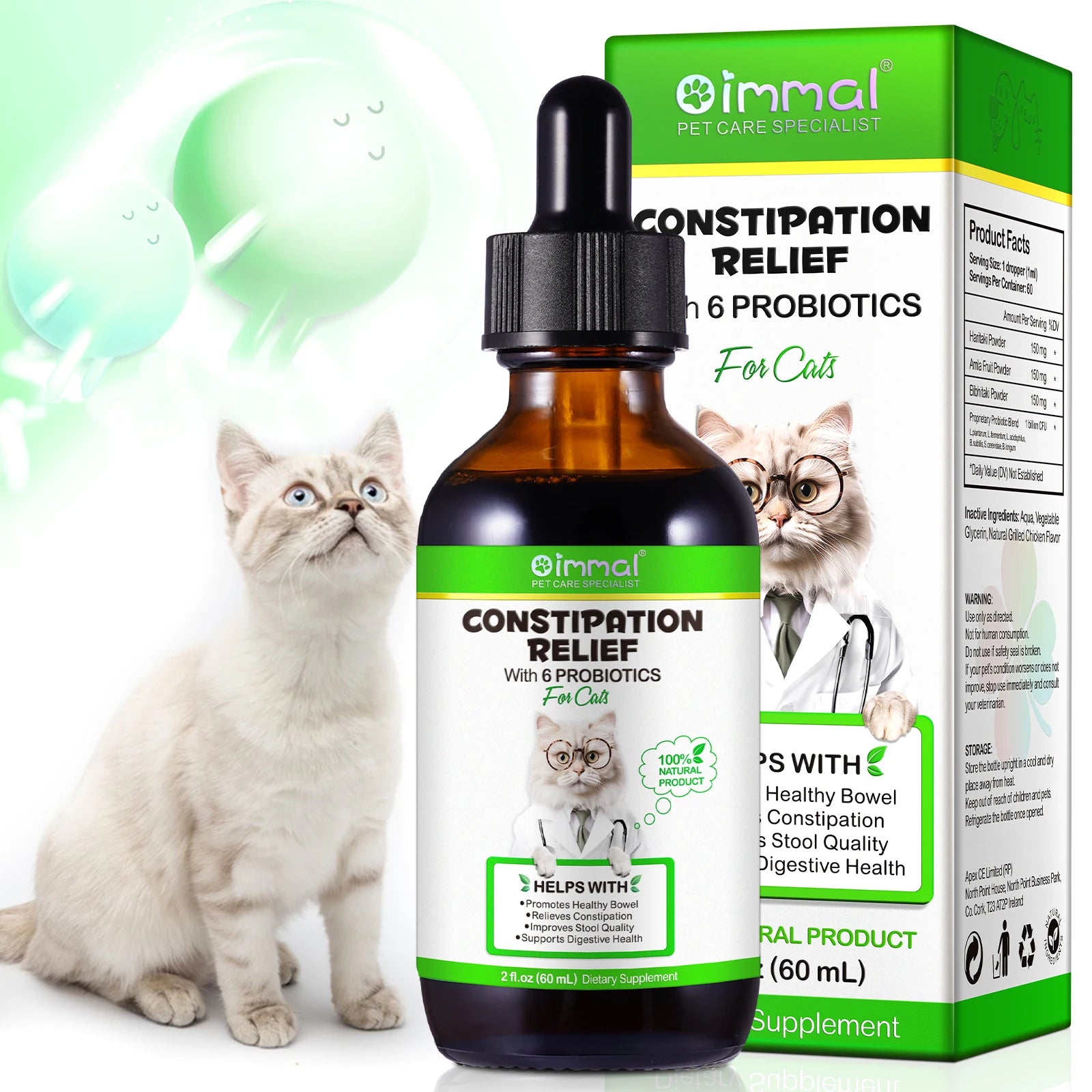 ZumPets Cat Laxative Constipation Relief