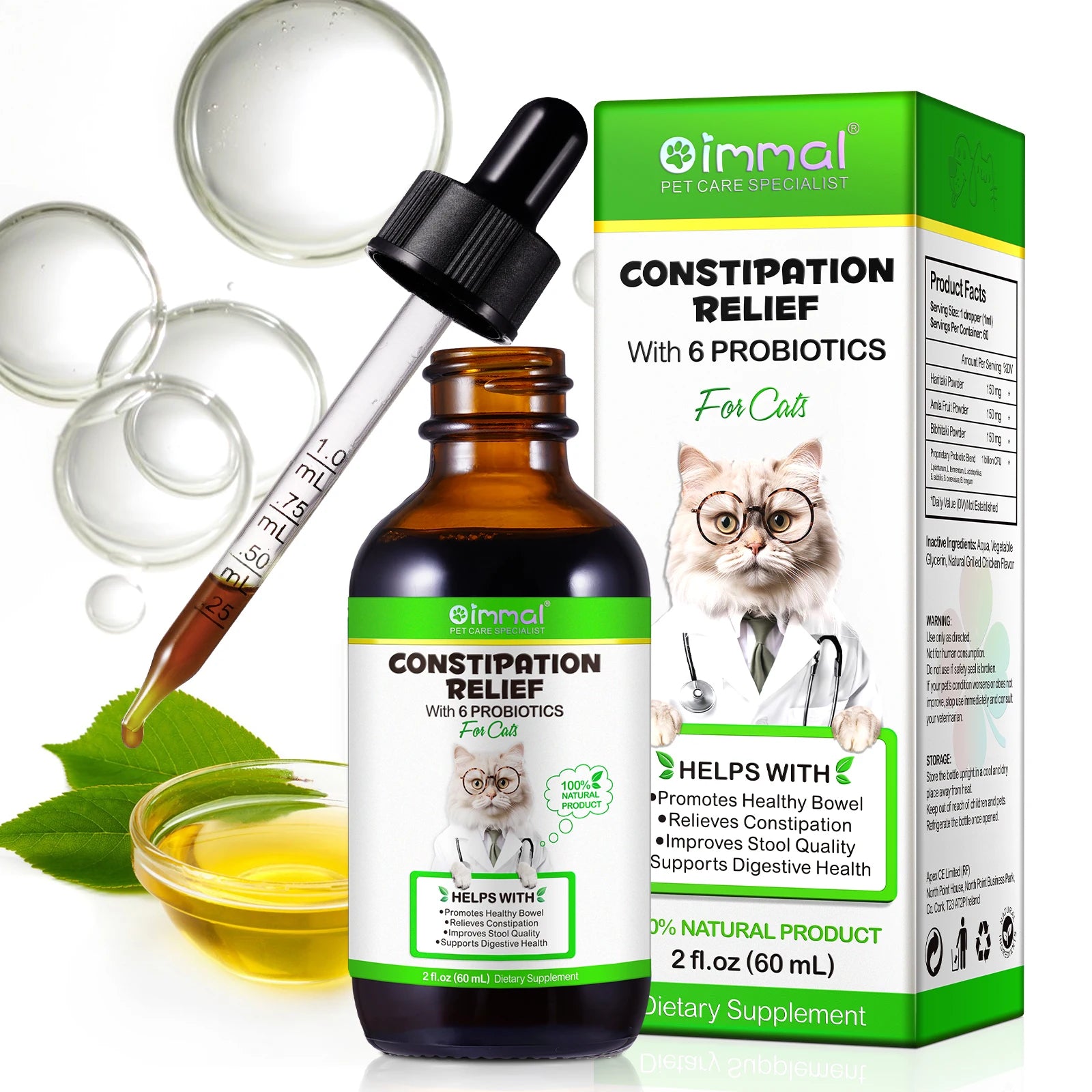 ZumPets Cat Laxative Constipation Relief