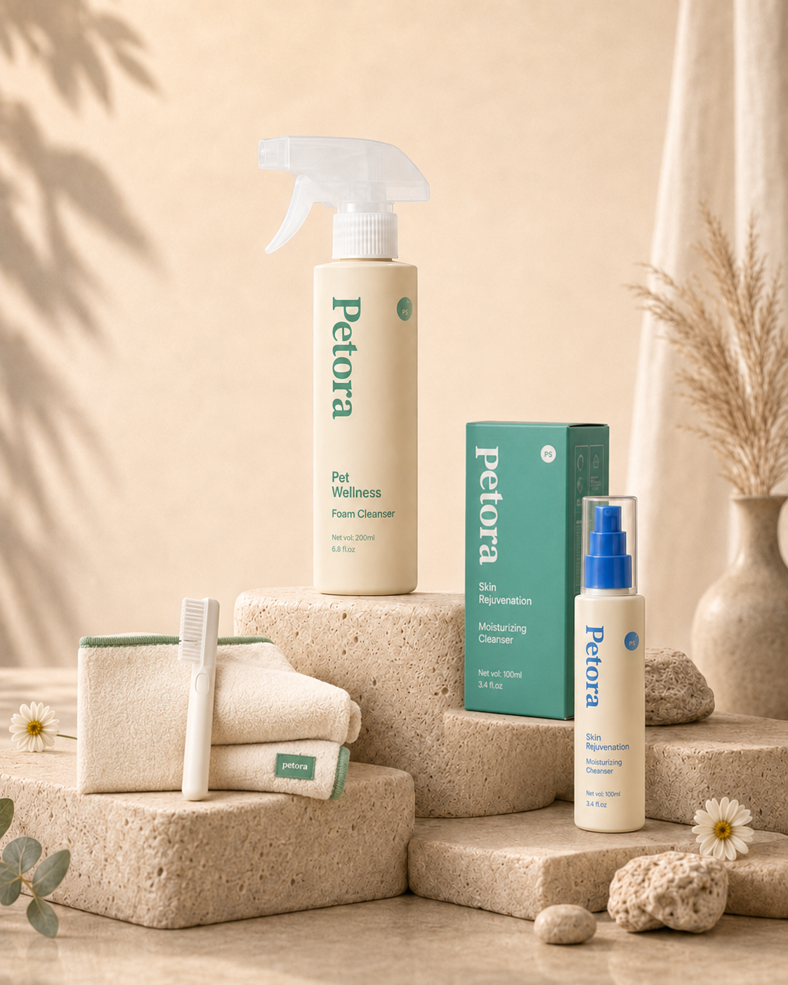 Rice care Paw & Facial Shampoo