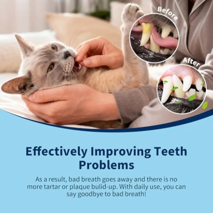 ZumPets Cat_Dental Care Kit Tuna Flavor Toothpaste