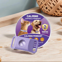 ZumPets Calming Collar Silicone Waterproof Calm Collar Flexible Diffuser Soother