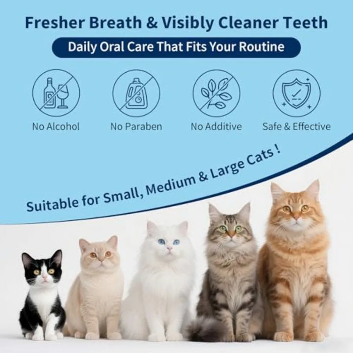 ZumPets Cat_Dental Care Kit Tuna Flavor Toothpaste
