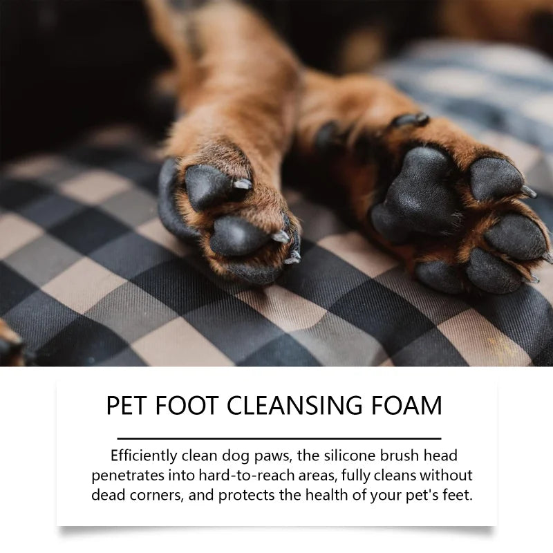 ZumPets Gentle Foaming Cleanser With Silicone Brush For Dogs Cats