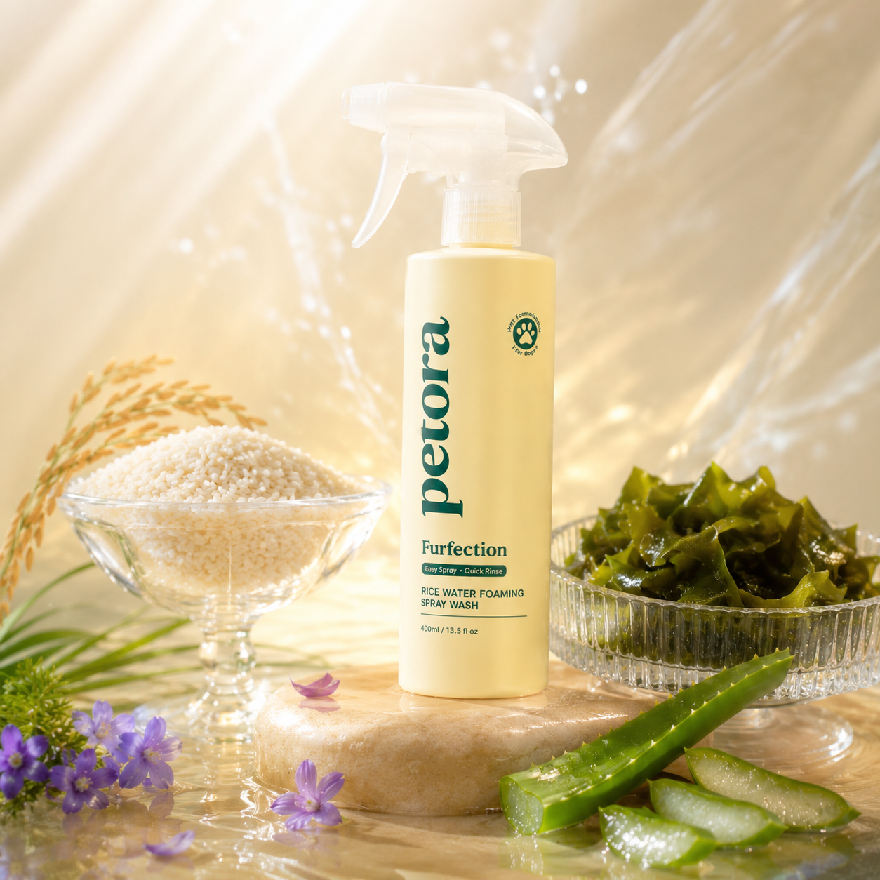 Rice care Paw & Facial Shampoo
